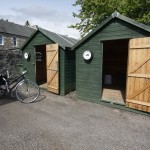 The drying sheds for all of your damp clothes and bike needs.