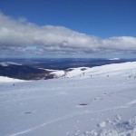 At the top of the funicular  in Aviemore