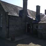 The Smugglers Hostel front door.